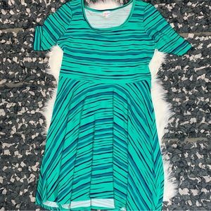 LuLaRoe printed Nicole dress